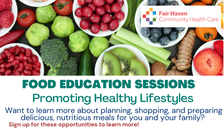 FREE Community Food Education Sessions at FHCHC