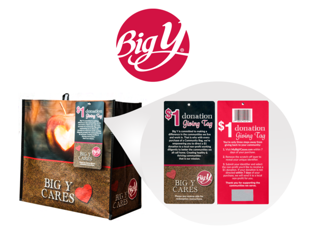 The Big Y Community Bag and Giving Tag Program