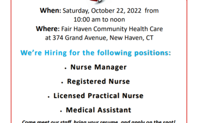 Nursing Department Job Fair