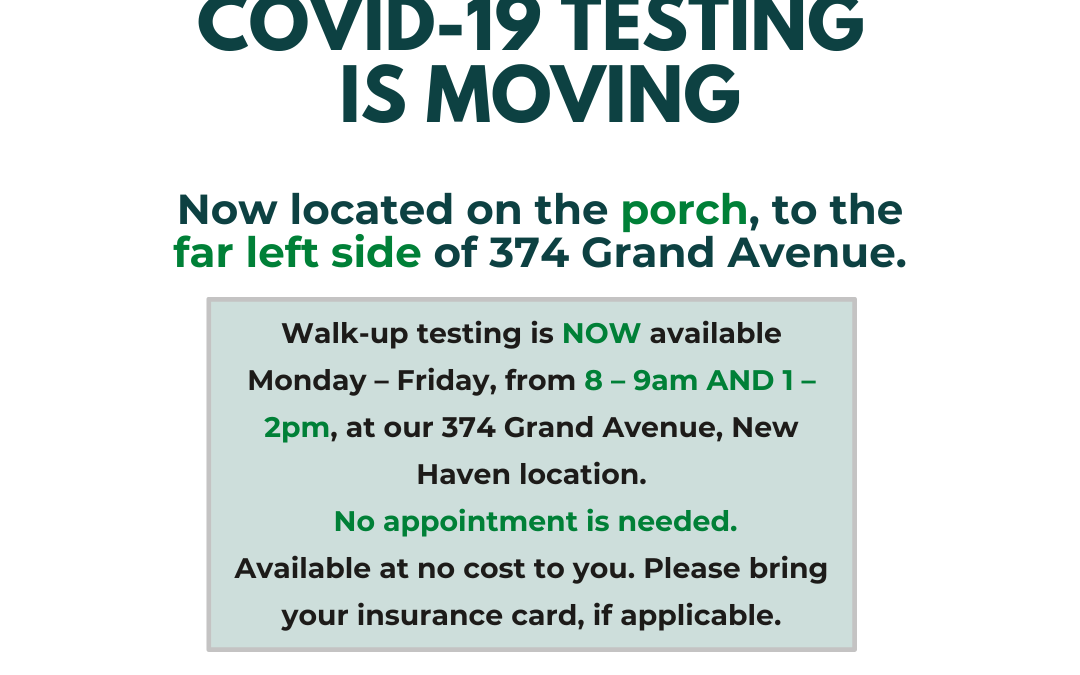 COVID-19 Testing is Moving