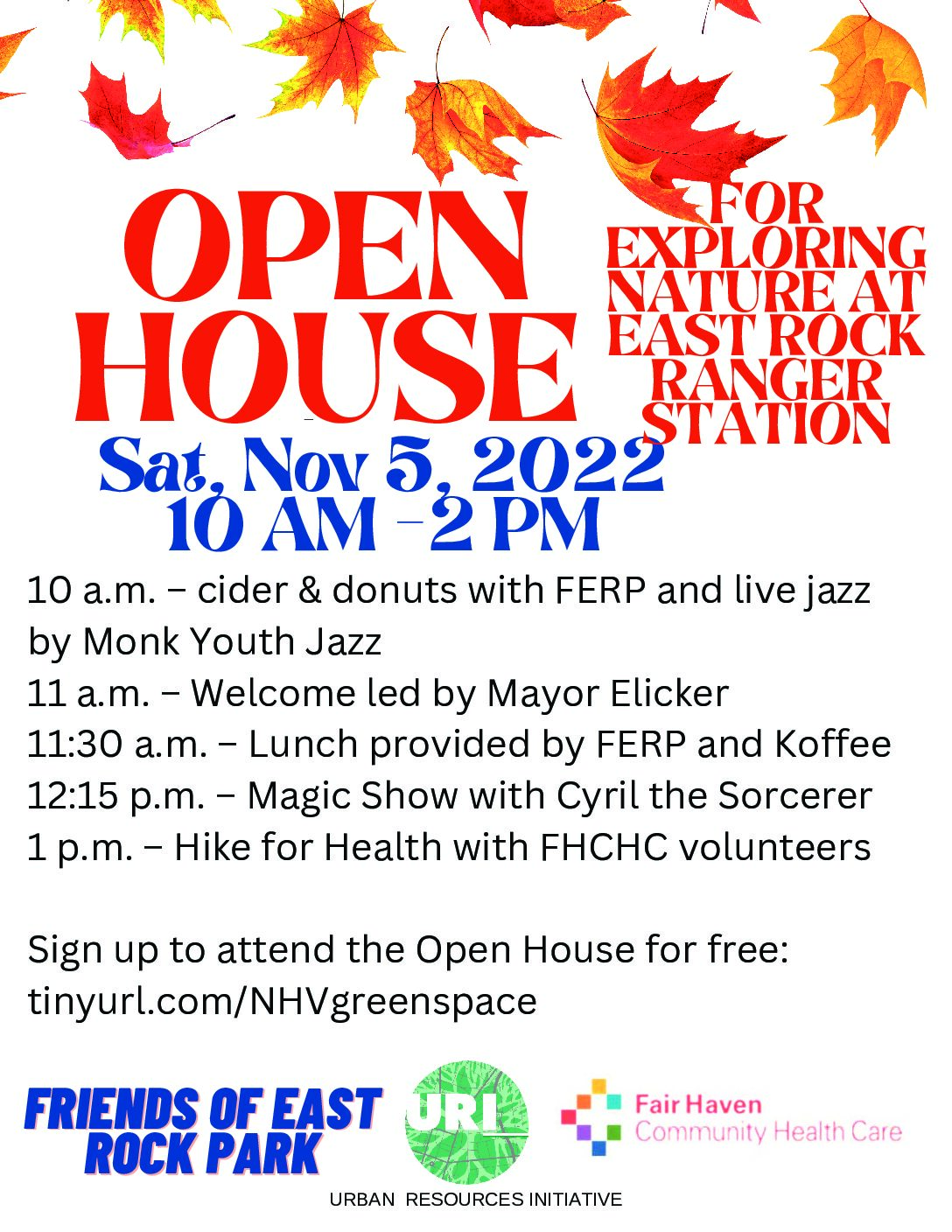 Hike for Health at the East Rock Ranger Station Open House